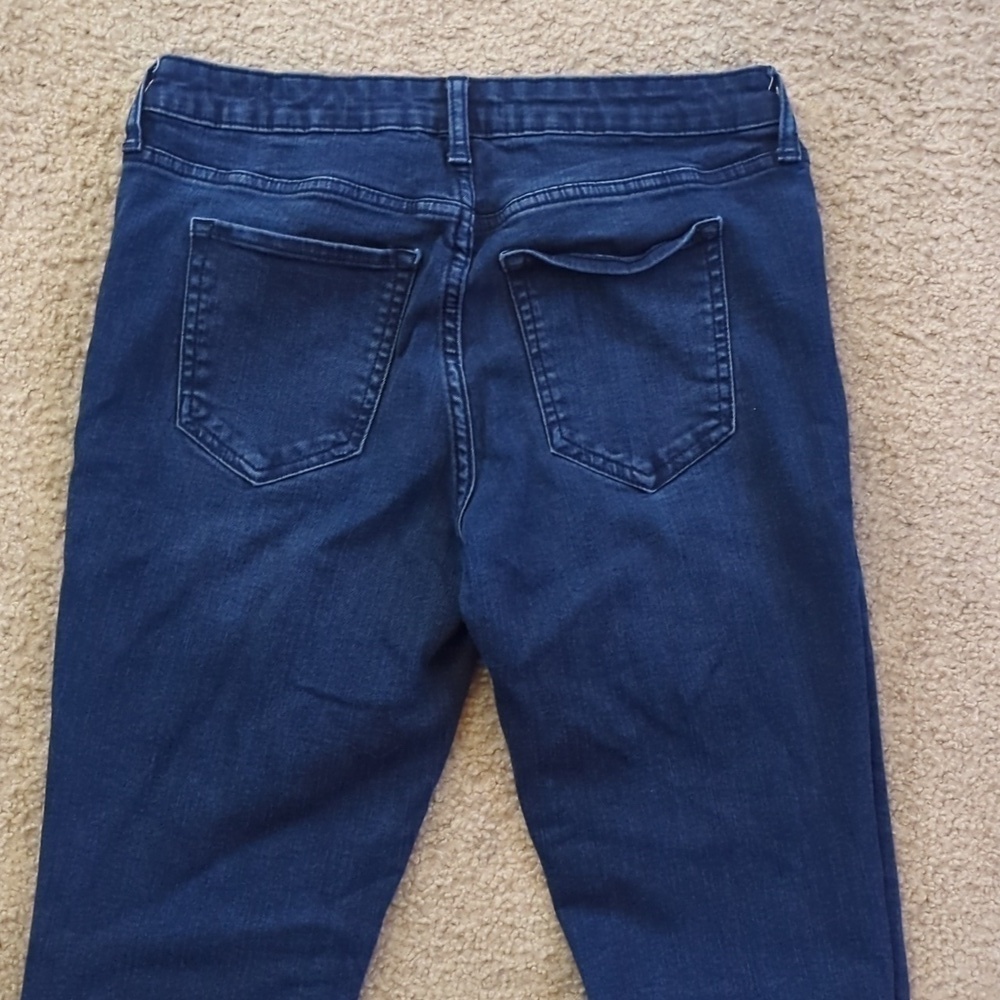 Gap Women's  Regular Legging Dark Wash Denim Jeans Size 29 - Picture 7 of 9